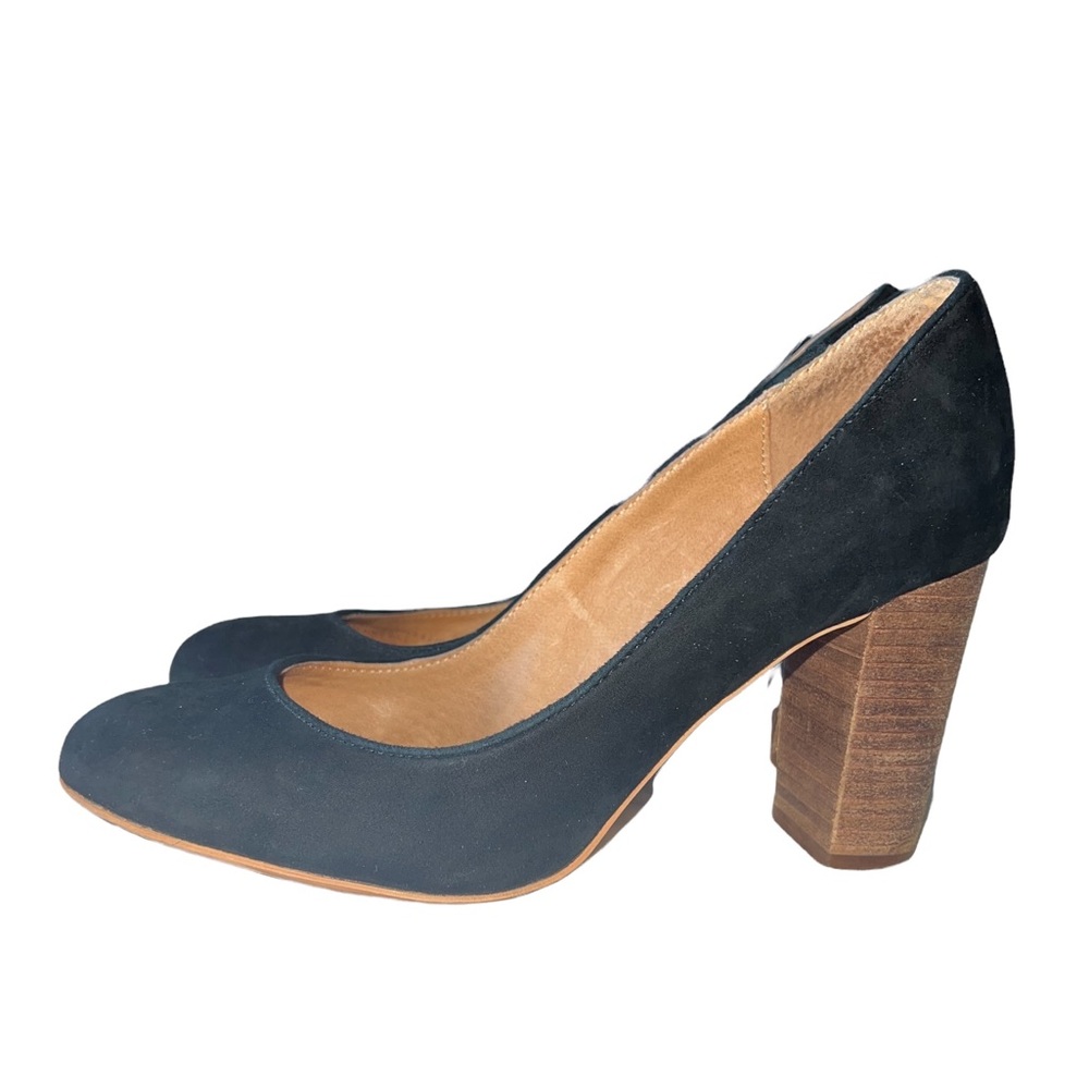 Corso Como black suede heels